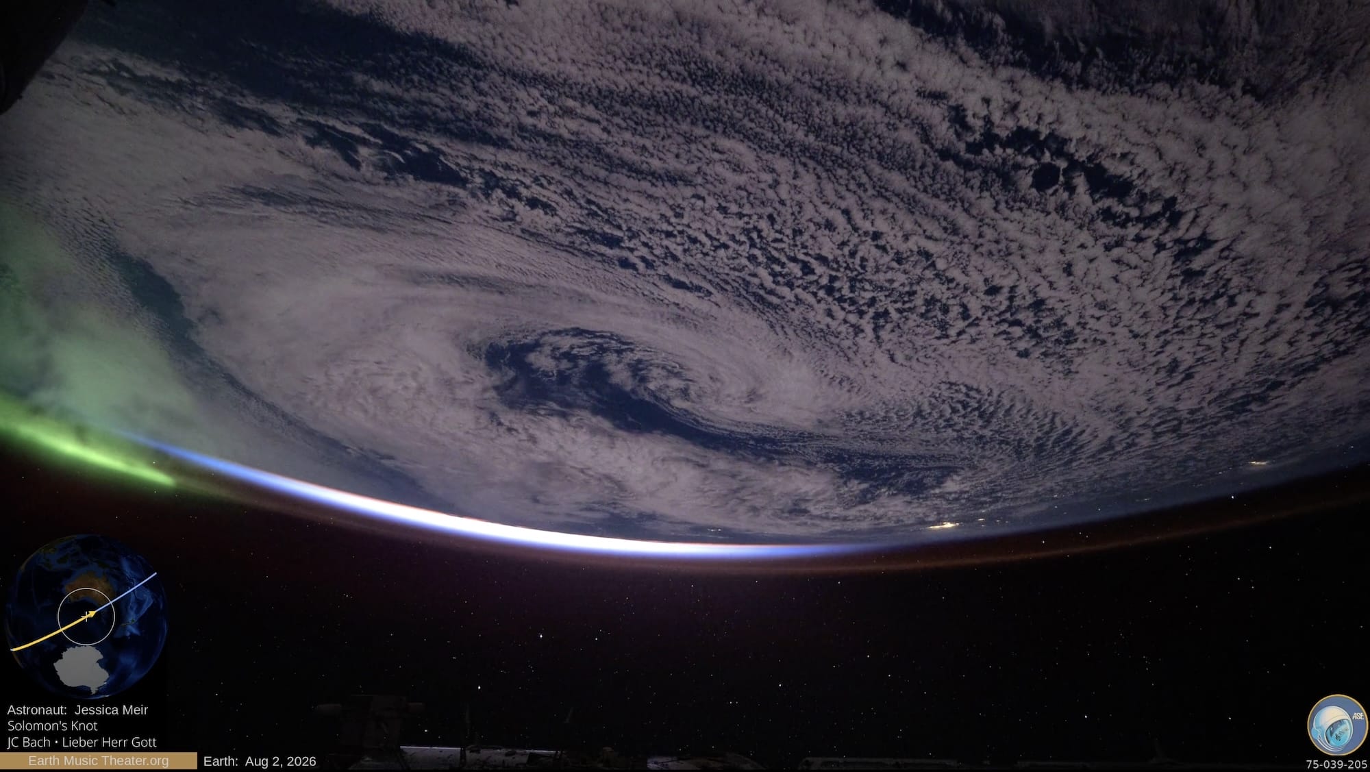 Classical Musicians Interpret Astronauts' Footage of the Planet for Earth Music Theater1