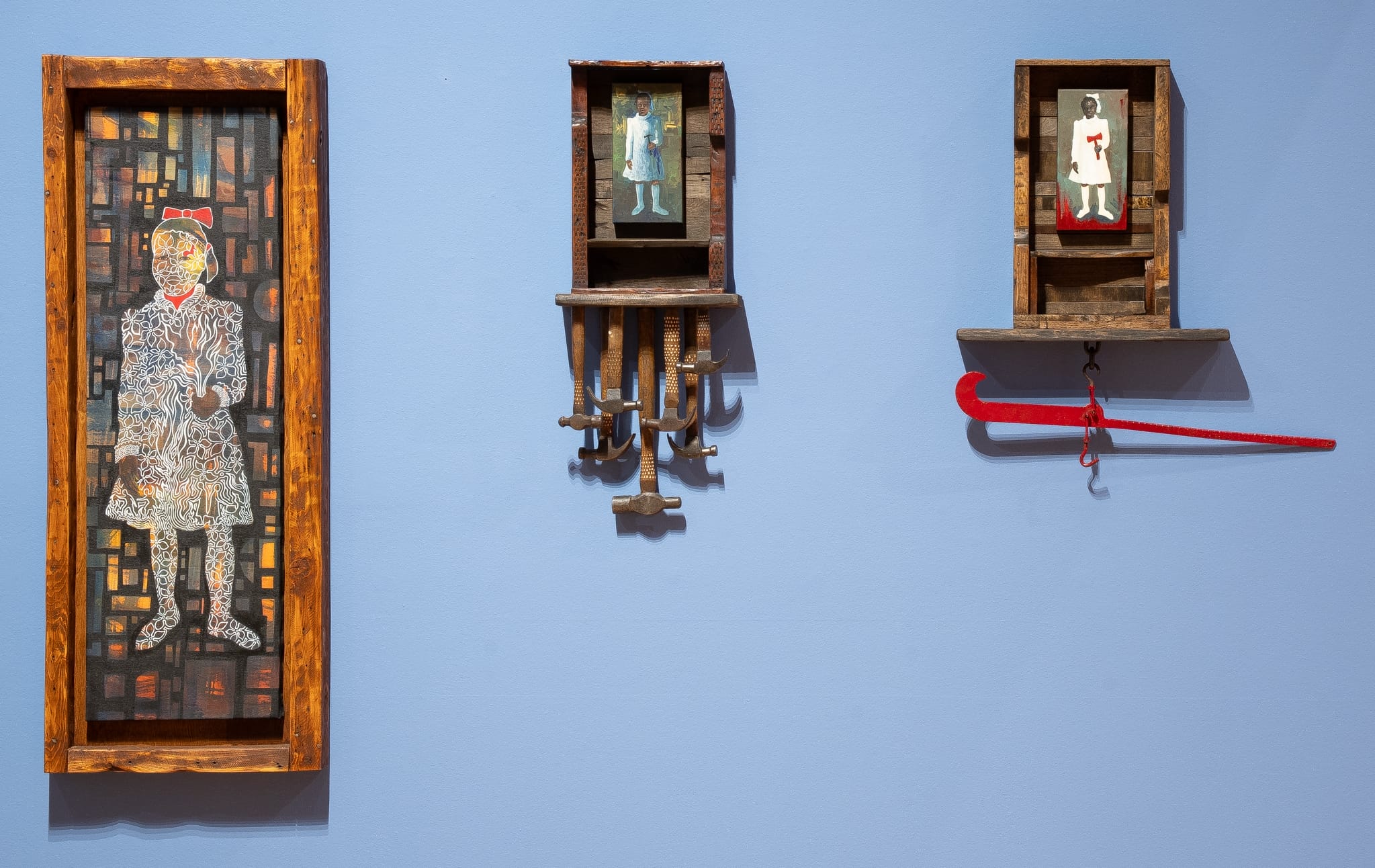Through Carved Wooden Assemblages, Daniel Minter Communes with the Spiritual7