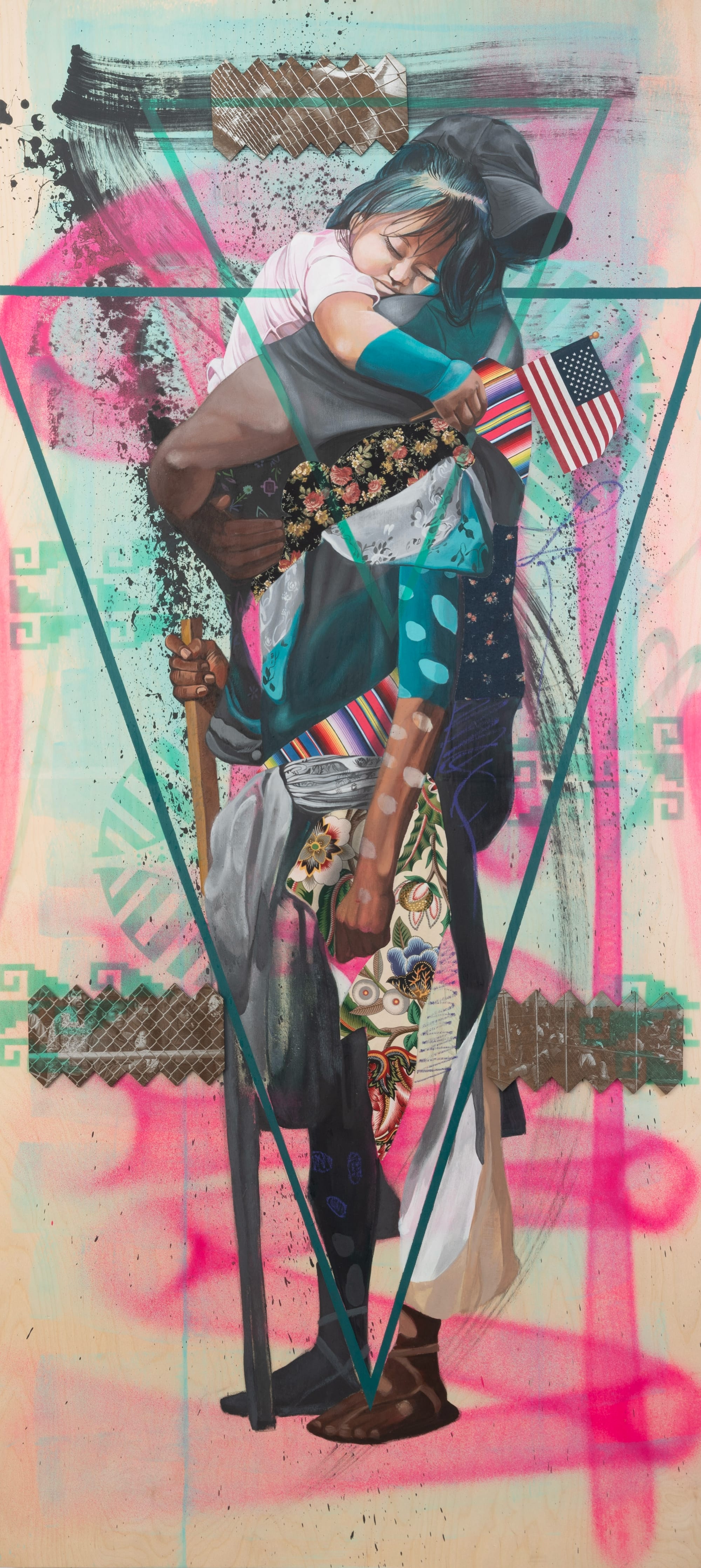 Marka27 Superimposes Pop Culture, Graffiti, and Political Critique in Urgent Portraits3