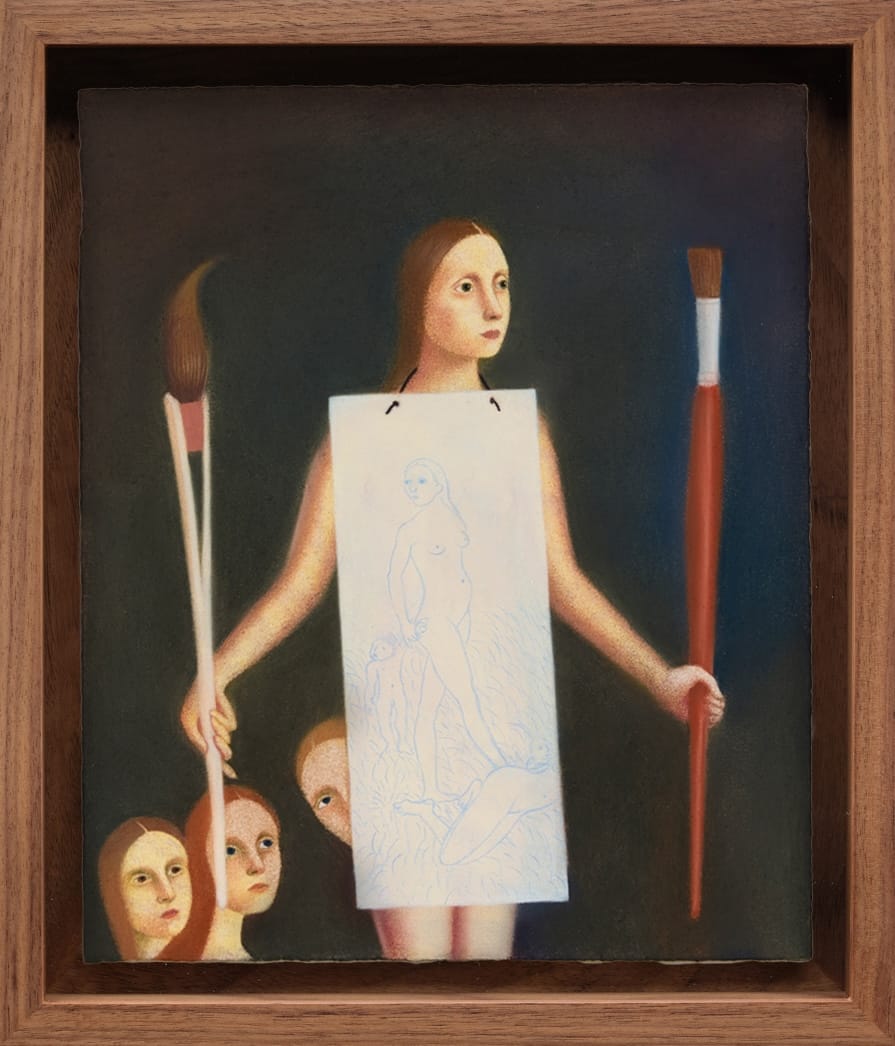 Sara Anstis' Soft Pastels Summon Mythology, Dreams, and the Renaissance2