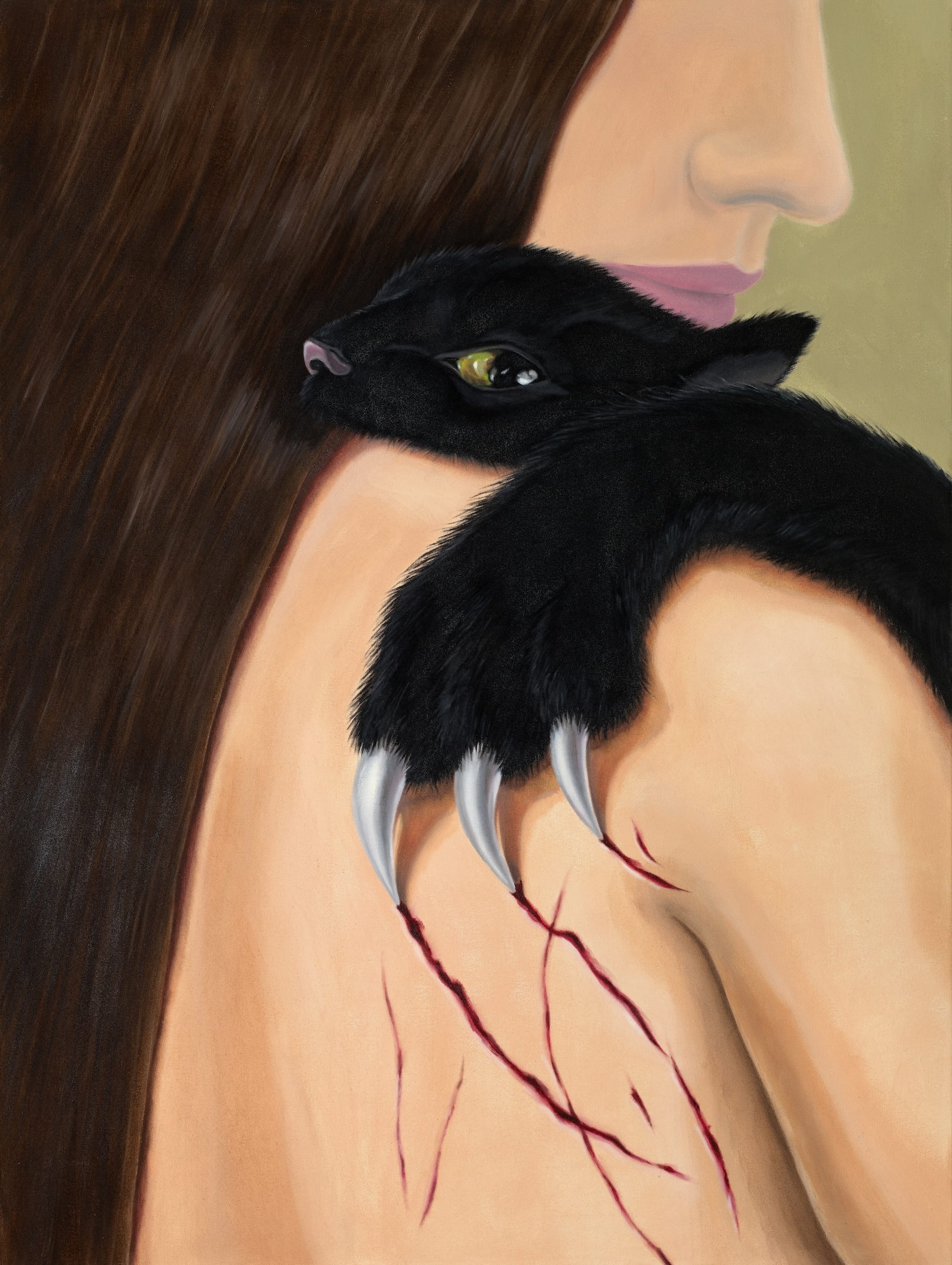 Mischievous Cats Rule in Minyoung Kim's Affectionately Quirky Paintings20