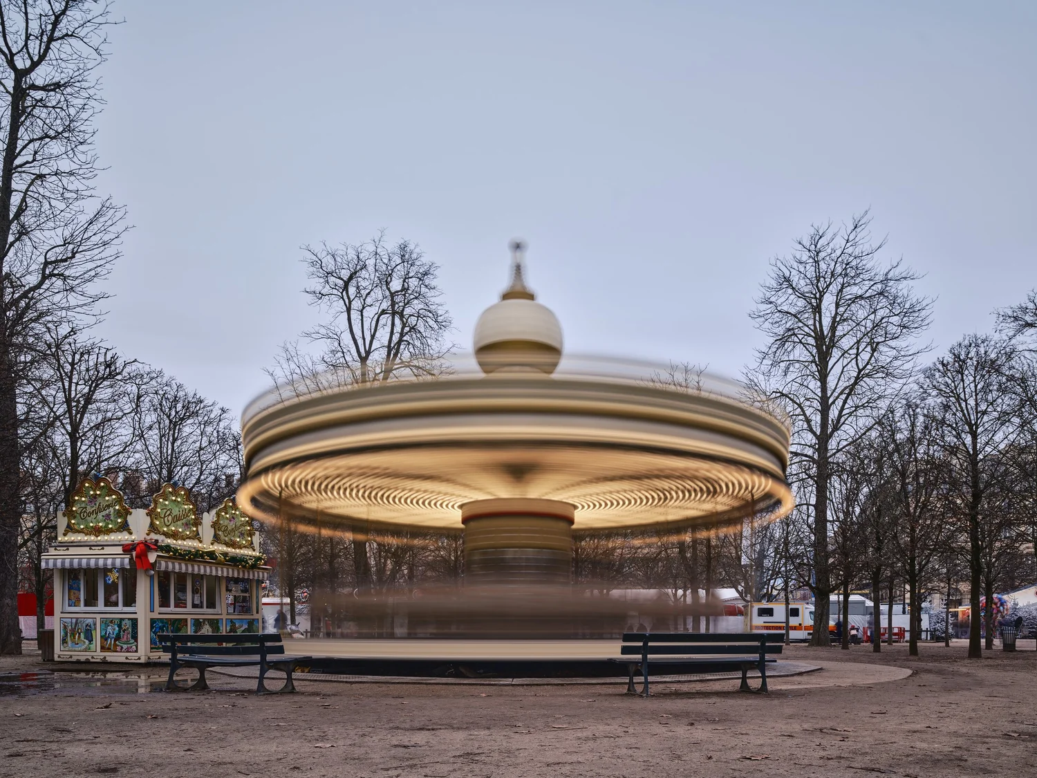 Europe's Carousels Eternally Whirl in Luca Battaglia's Nostalgic Photos6