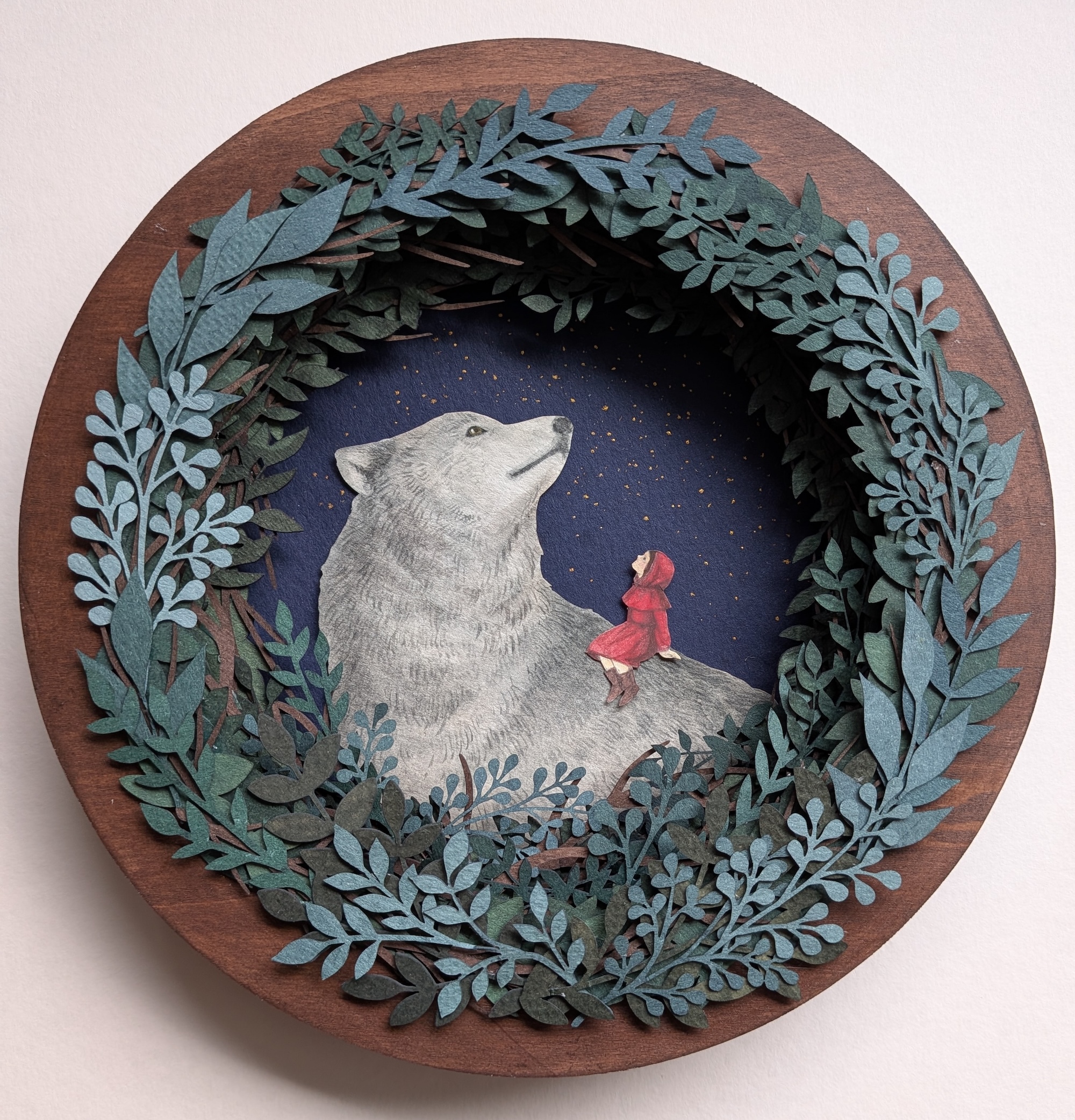 Woodland Creatures Inhabit an Imaginary World in Kanako Abe's Intricate Paper Cuts0