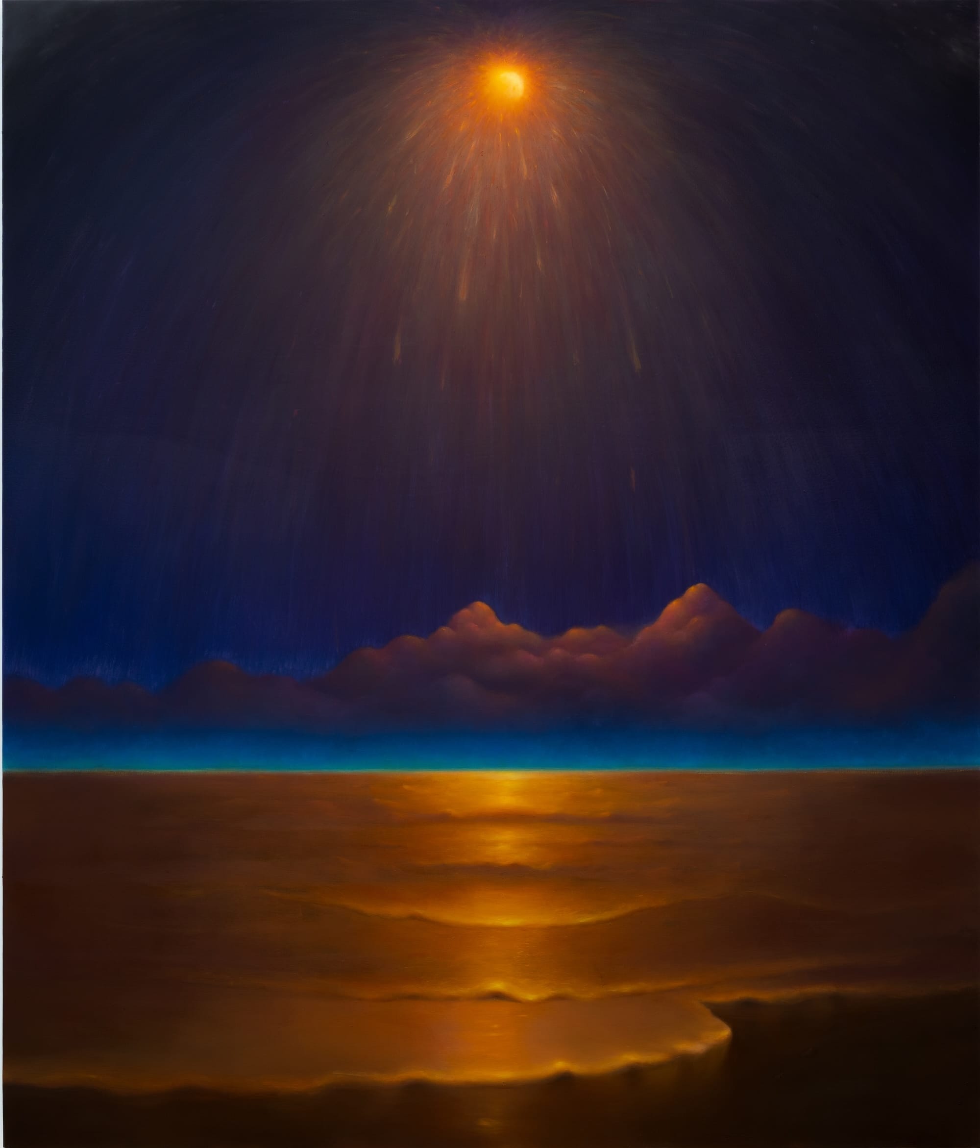 Red Moons and Lightning Illuminate Sarah Lee's Uncanny Landscapes4