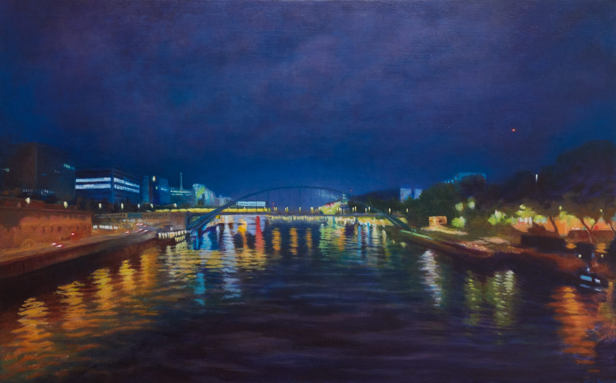 Dappled Light and Hazy Shadows Characterize Clio Sze To's Dynamic Paintings6