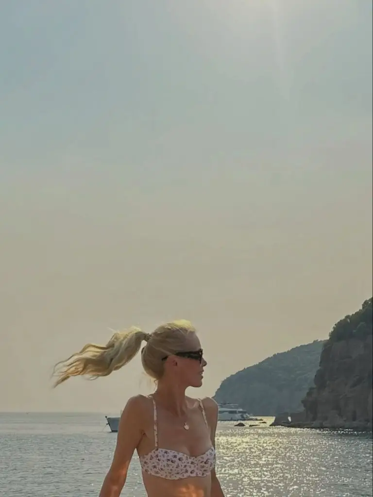 '90s supermodel Claudia Schiffer, 56, stuns in tiny white bikini on glam vacation2