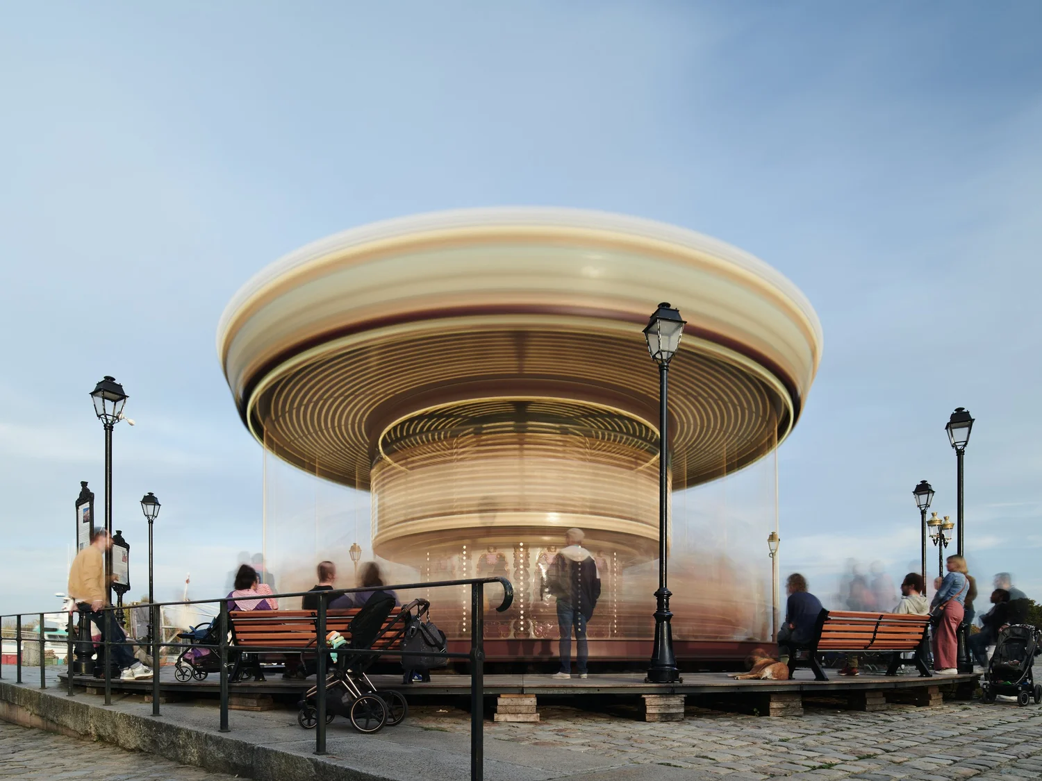 Europe's Carousels Eternally Whirl in Luca Battaglia's Nostalgic Photos10