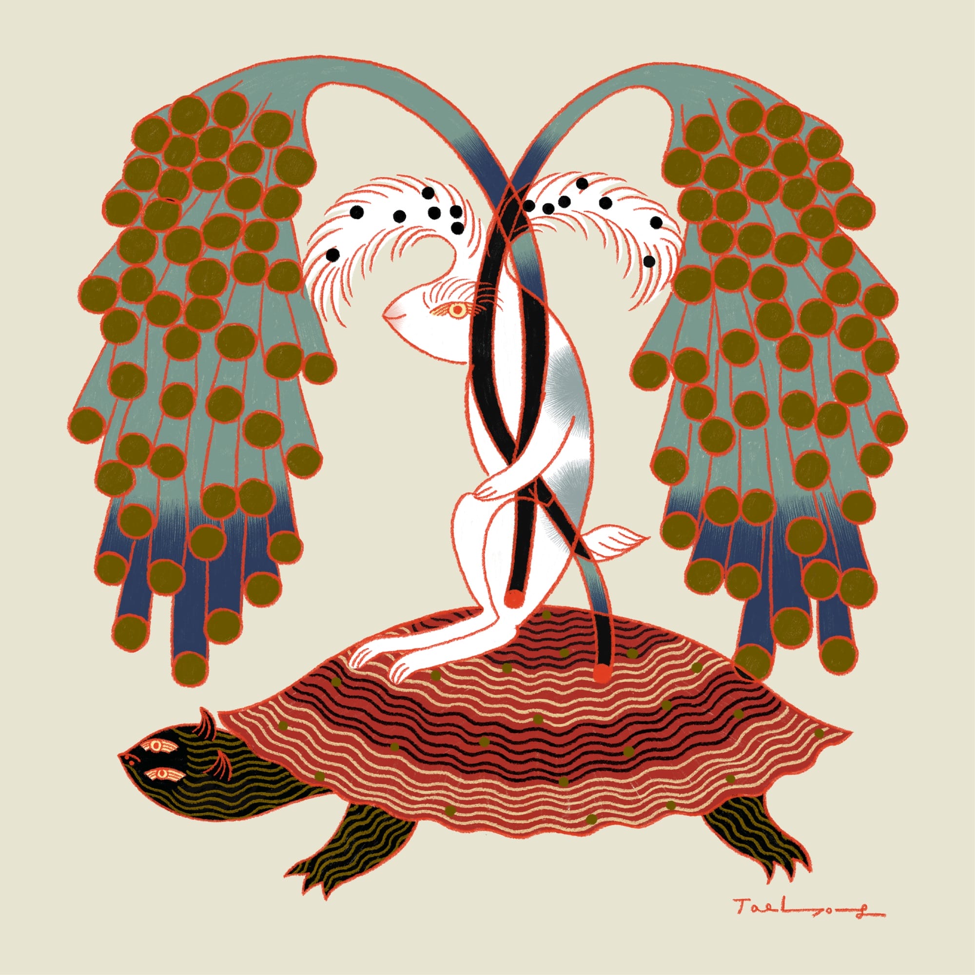 Fantastic Plants Spring from Taehyoung Maria Jeon's Digital Illustrations3