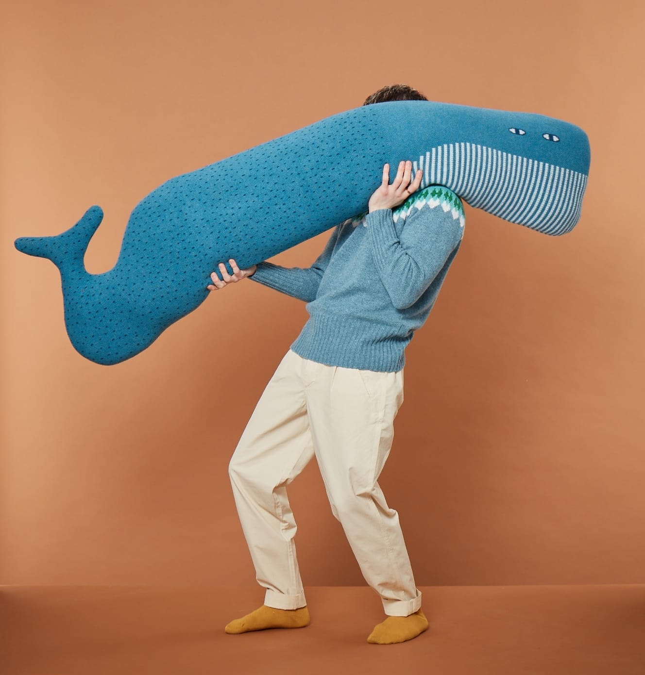Playful Knitted Pillows by Donna Wilson Infuse Interiors with Whimsy and Joy0