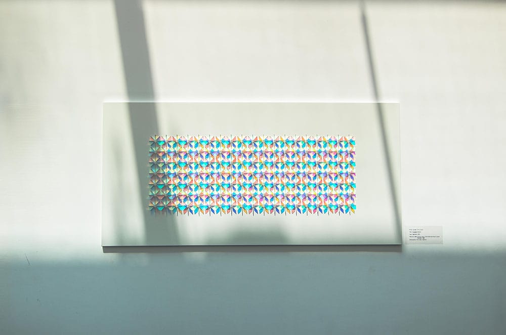 Dichroic Glass Installations by Chris Wood Reflect Light in a Rainbow of Color5