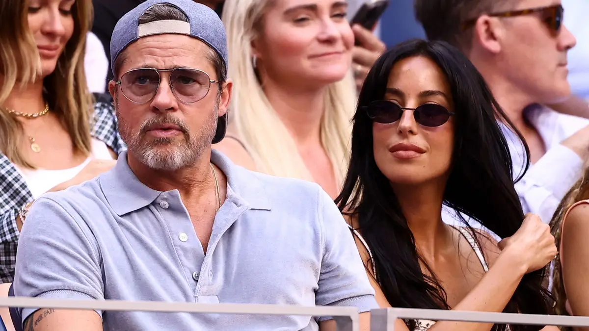 Brad Pitt's unexpected selfie moment steals the show during US Open date with Ines de Ramon0