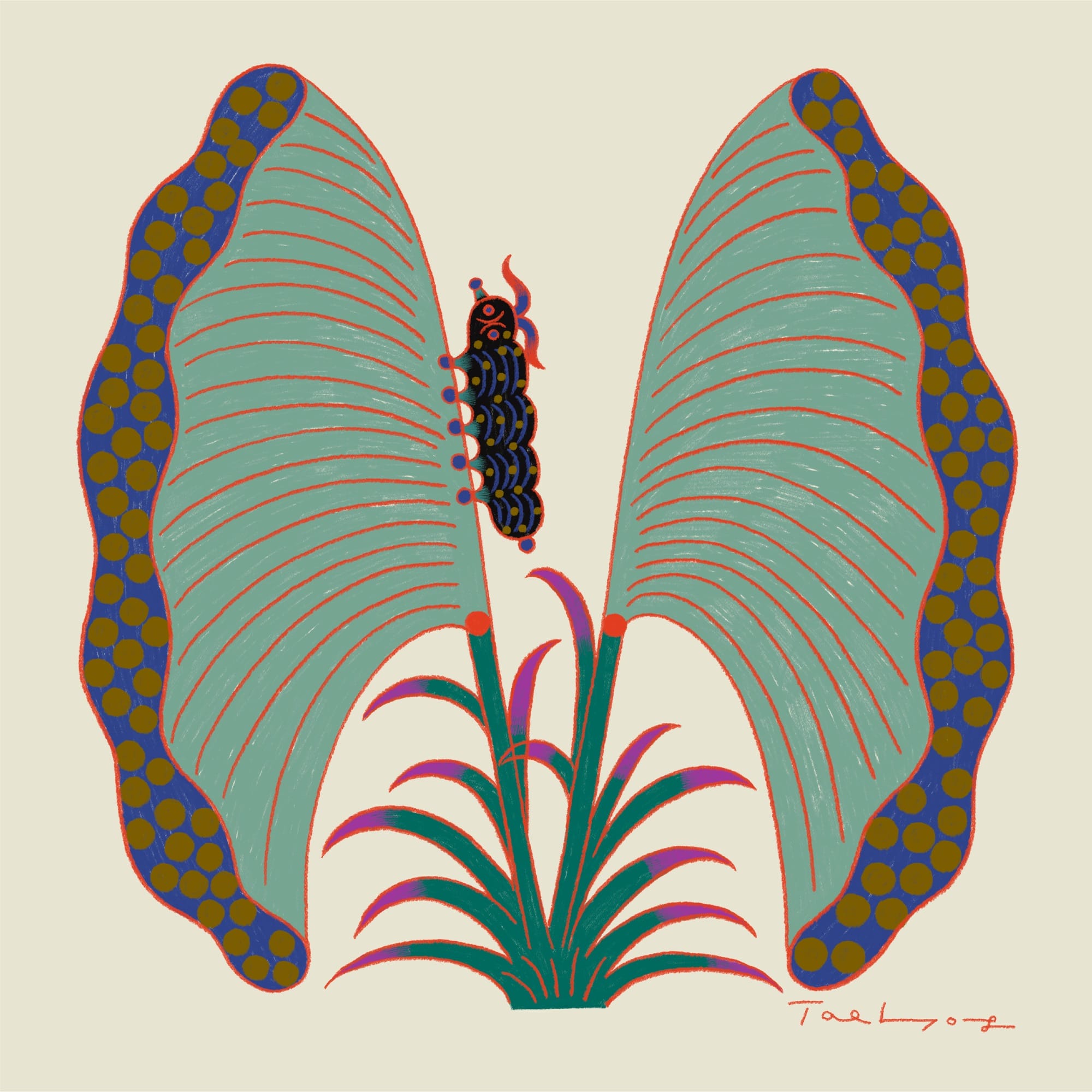 Fantastic Plants Spring from Taehyoung Maria Jeon's Digital Illustrations9