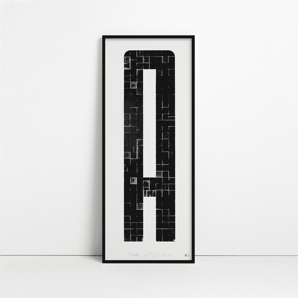 'The Joy of Type Design': These Massive Alphabetic Prints Were Created Using Just Four Shapes0