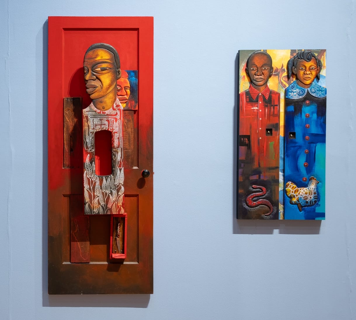 Through Carved Wooden Assemblages, Daniel Minter Communes with the Spiritual3