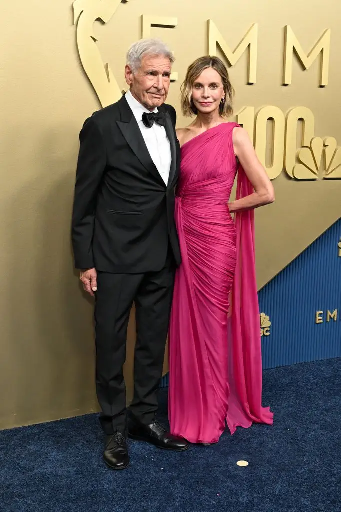 Calista Flockhart and Harrison Ford turn 2026 Emmys red carpet into date night — photos0