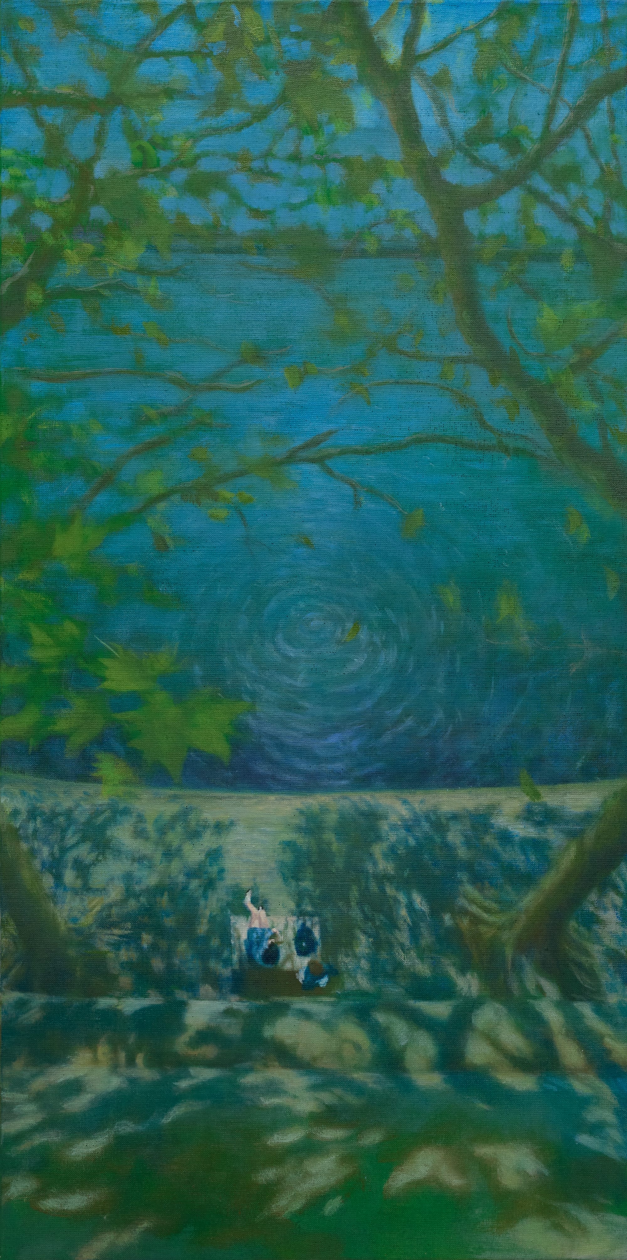 Dappled Light and Hazy Shadows Characterize Clio Sze To's Dynamic Paintings3