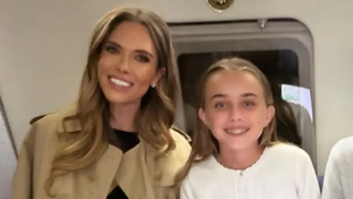 Bettina Trump showcases sweet bond with stepdaughter in cosy family photo0