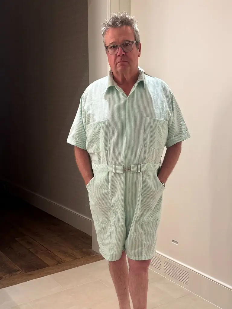 Modern Family's Eric Stonestreet showcases unbelievable weight loss transformation in waist-cinching romper1