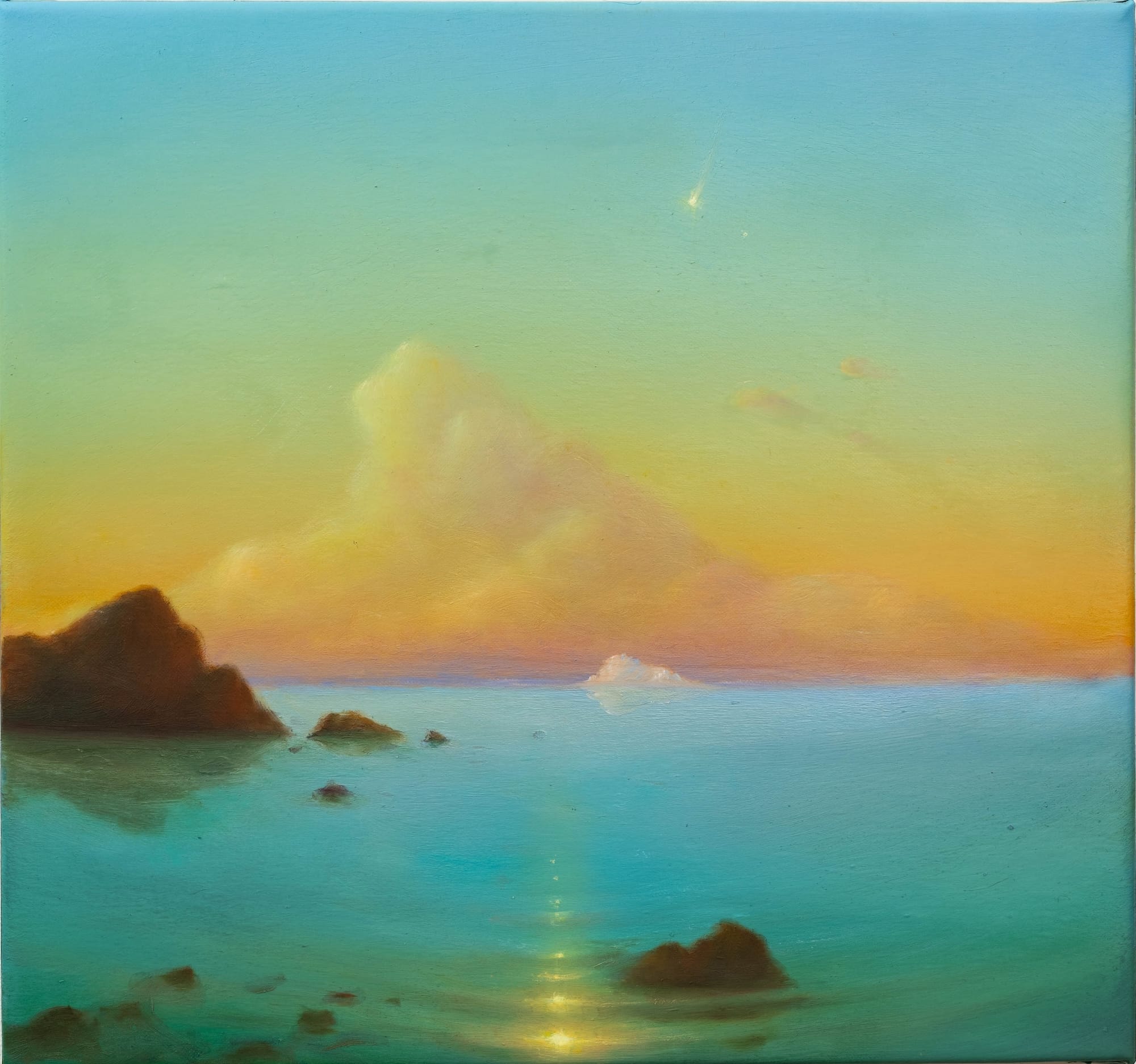 Red Moons and Lightning Illuminate Sarah Lee's Uncanny Landscapes5