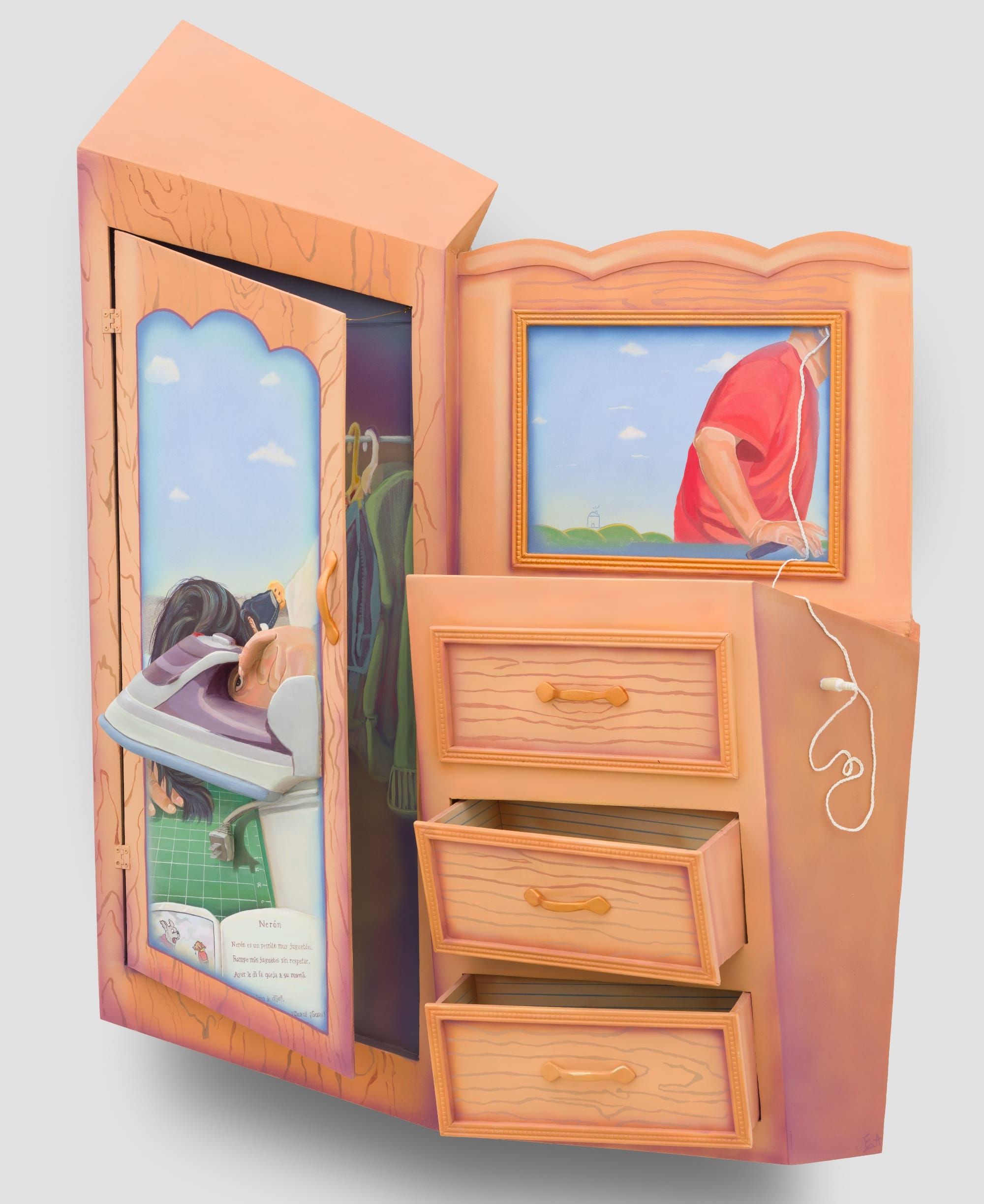 Estefania Ajcip's Sculptural Paintings Unite the Memories of a Separated Family6