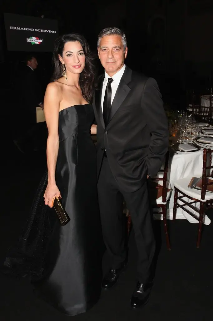 Amal Clooney, 48, is breathtaking in figure-hugging sheer dress during romantic outing with George5