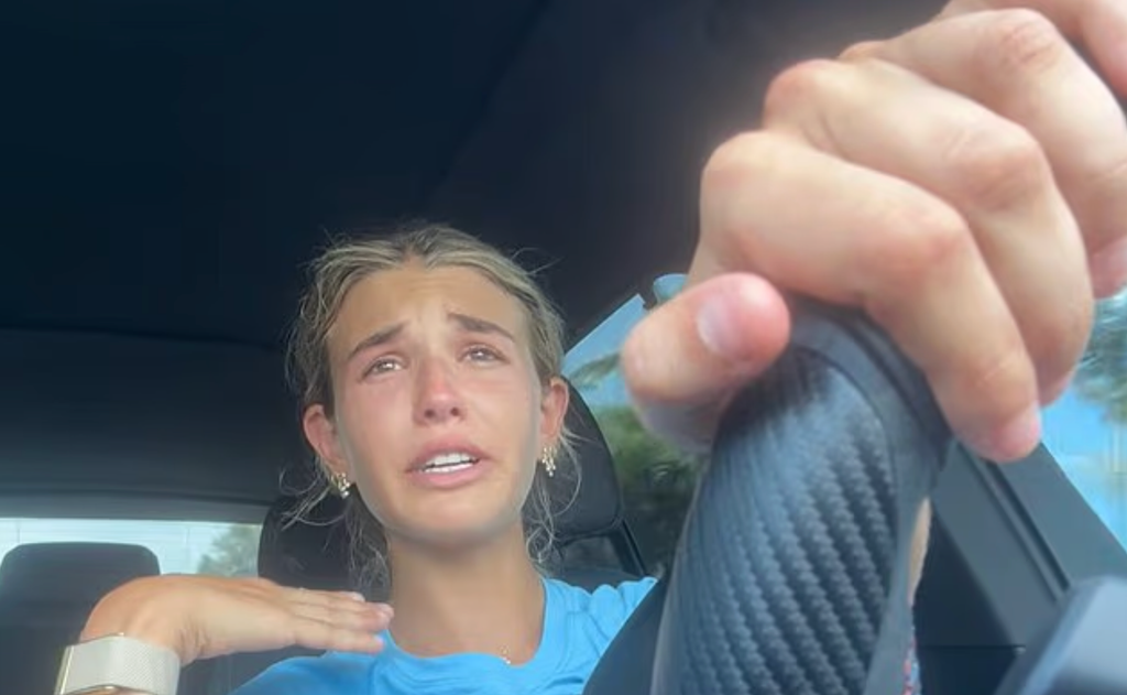 Kai Trump admits she's not eaten in 'days' following emotional college move0