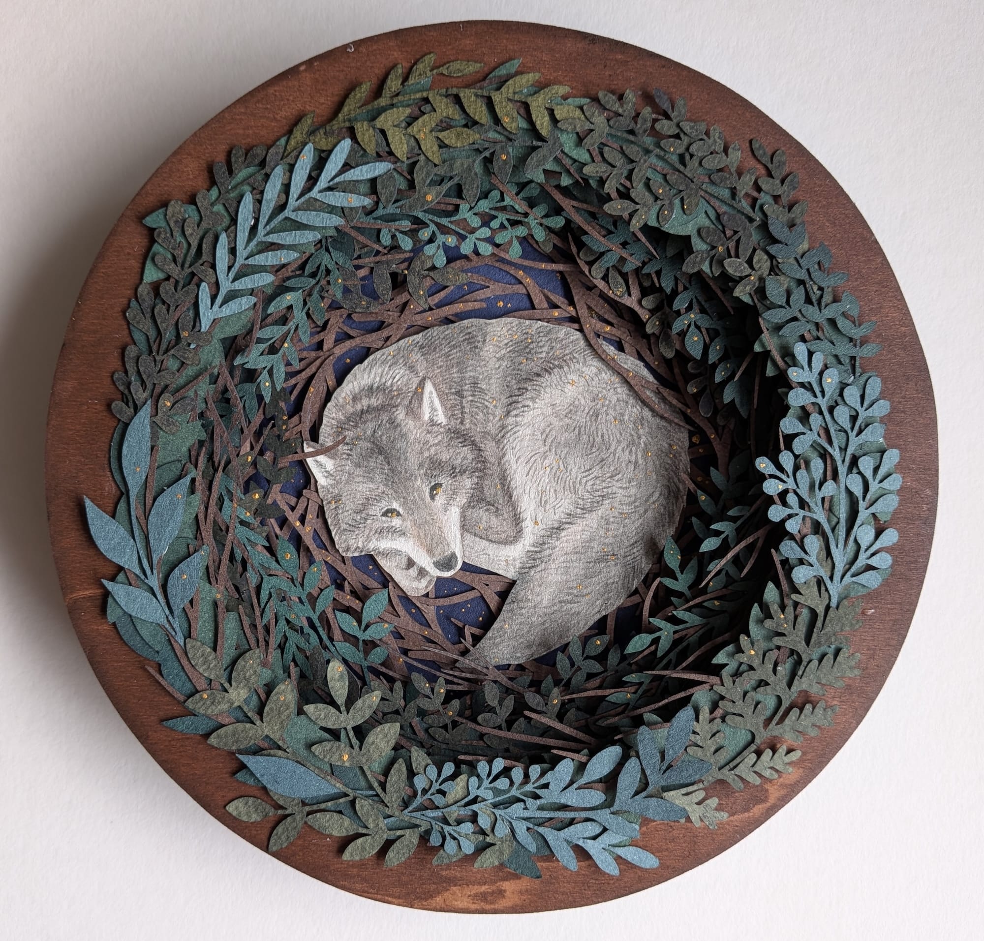 Woodland Creatures Inhabit an Imaginary World in Kanako Abe's Intricate Paper Cuts2
