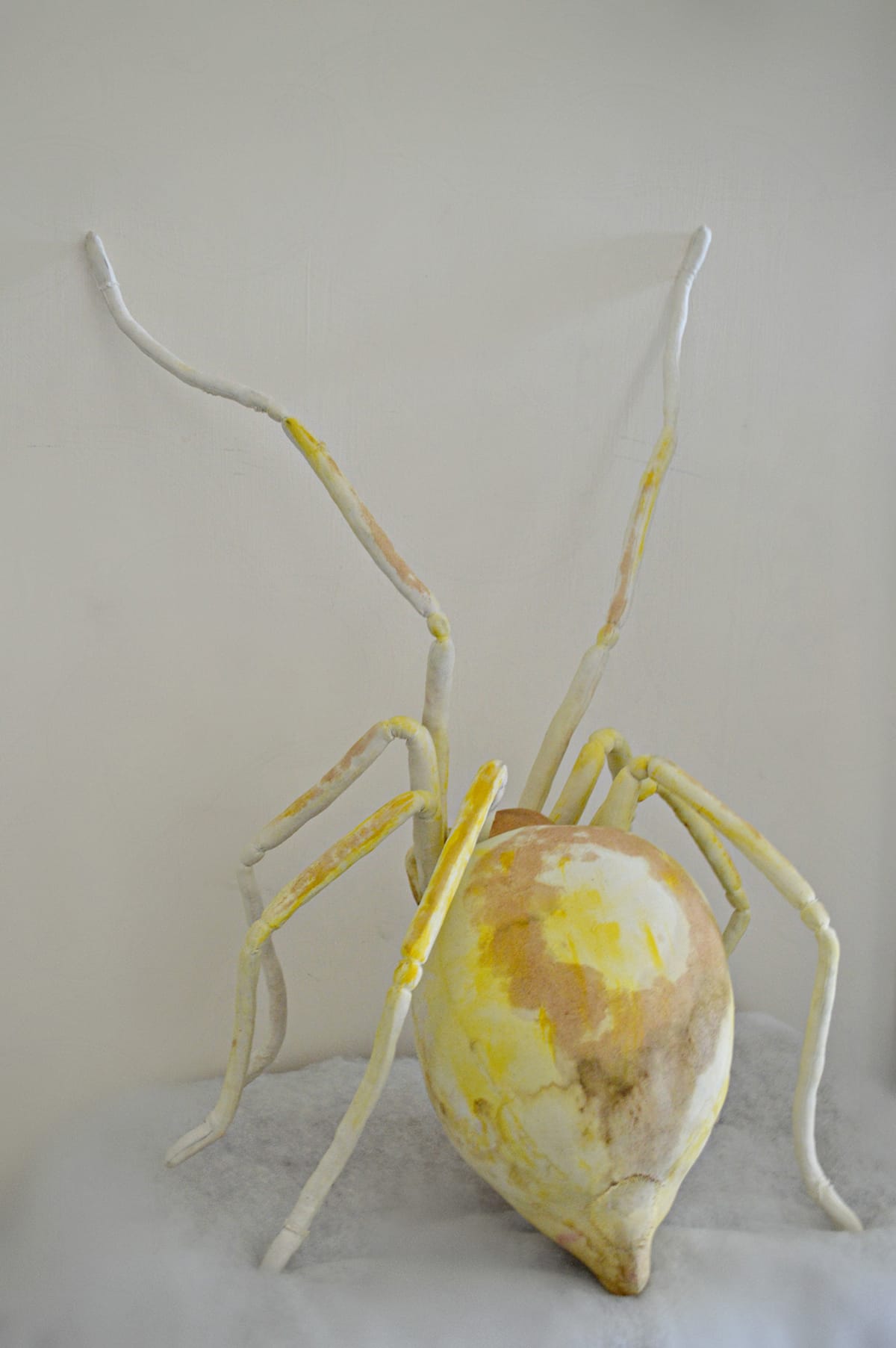 Oversized Spiders by Mister Finch Transform Vintage Textiles into Fairytale Sculptures1