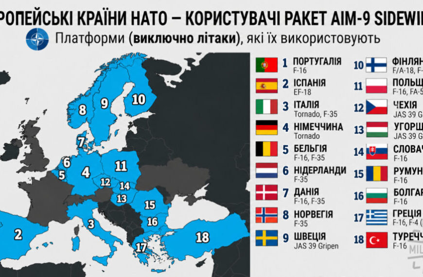 Західні ракети повітря-повітря: запаси та закупівлі AIM-9, ASRAAM, MICA та…