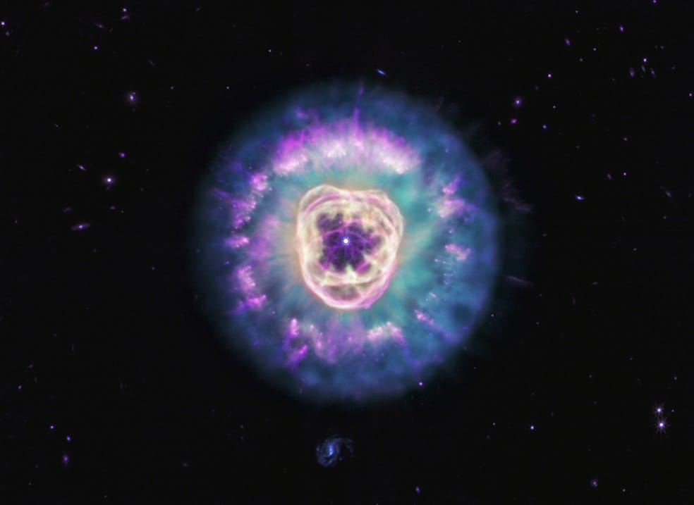 Come Face-to-Face with the Lion Nebula in the James Webb Space Telescope's Portrait1