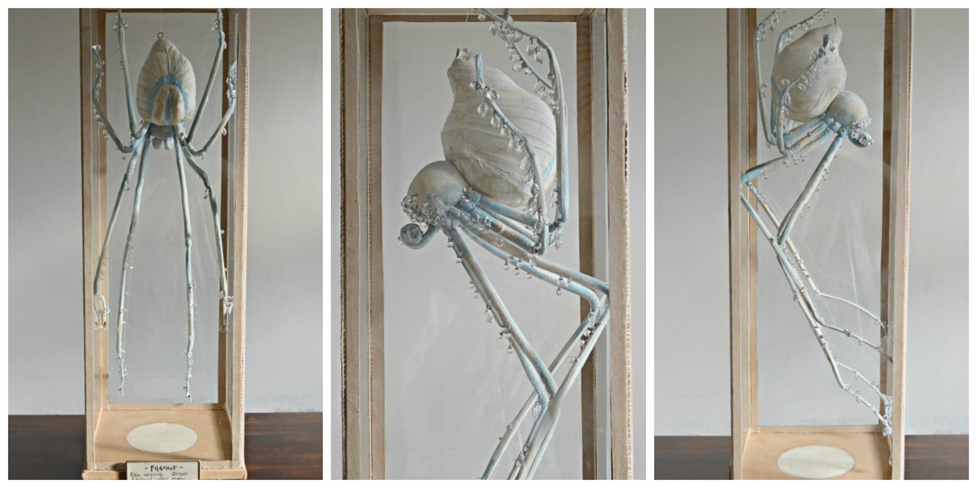 Oversized Spiders by Mister Finch Transform Vintage Textiles into Fairytale Sculptures8
