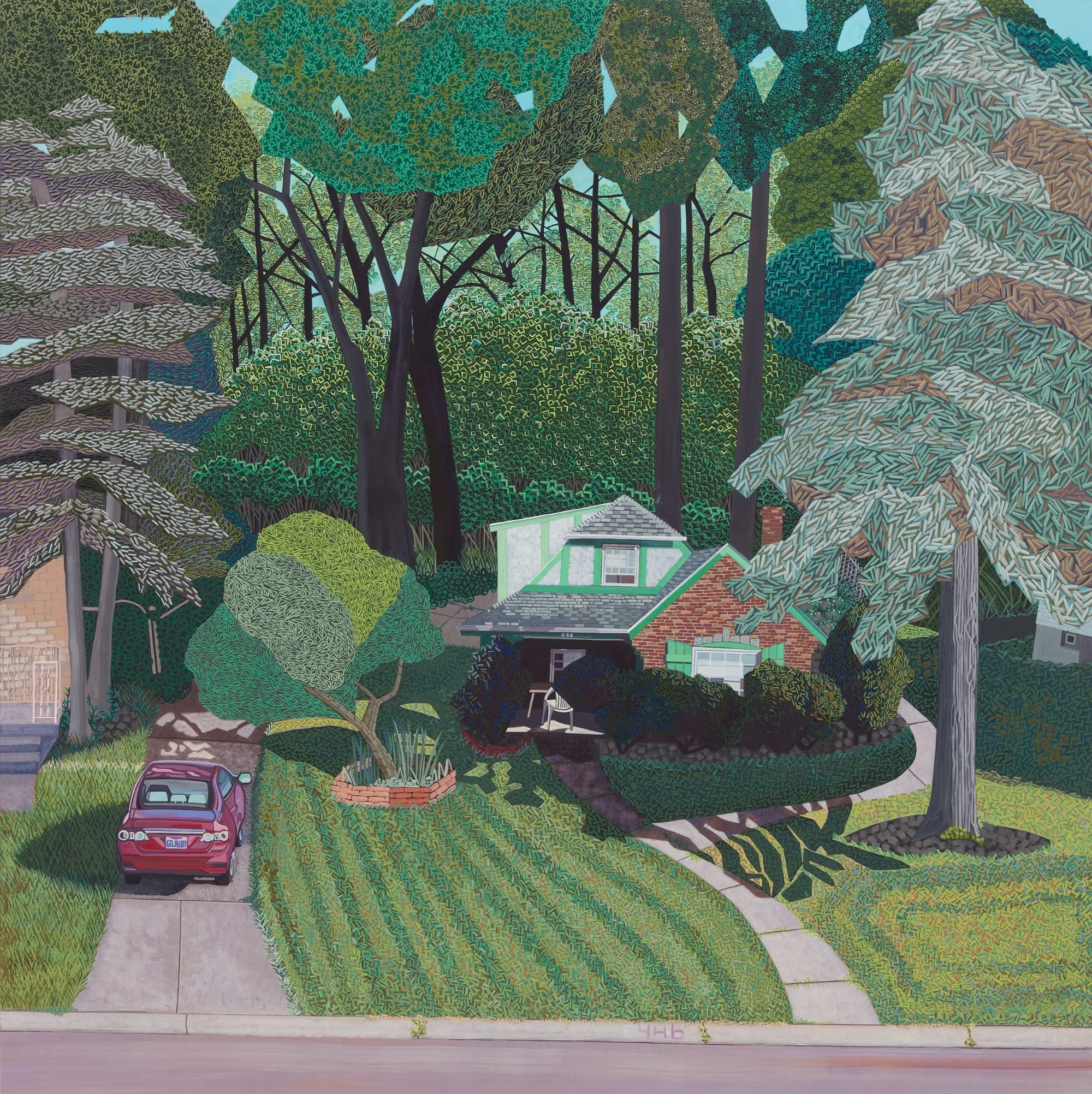 Ann Toebbe's Skewed Paintings Transform Architectural Spaces into Cherished Places1
